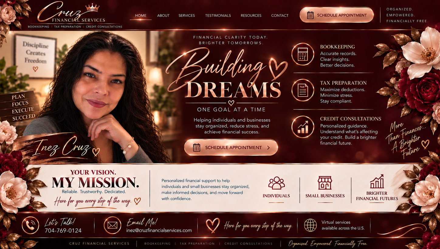 Cruz Financial Services — Building Dreams One Goal at a Time